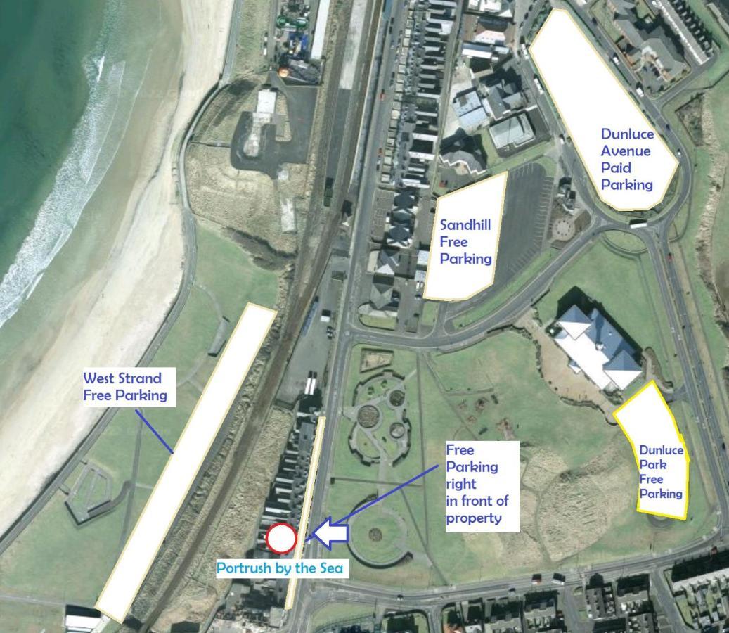 1 Dunluce Park - Portrush By The Sea Apartment Ngoại thất bức ảnh